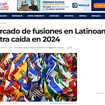 El mercado de fusiones en Latinoamrica muestra cada en 2024